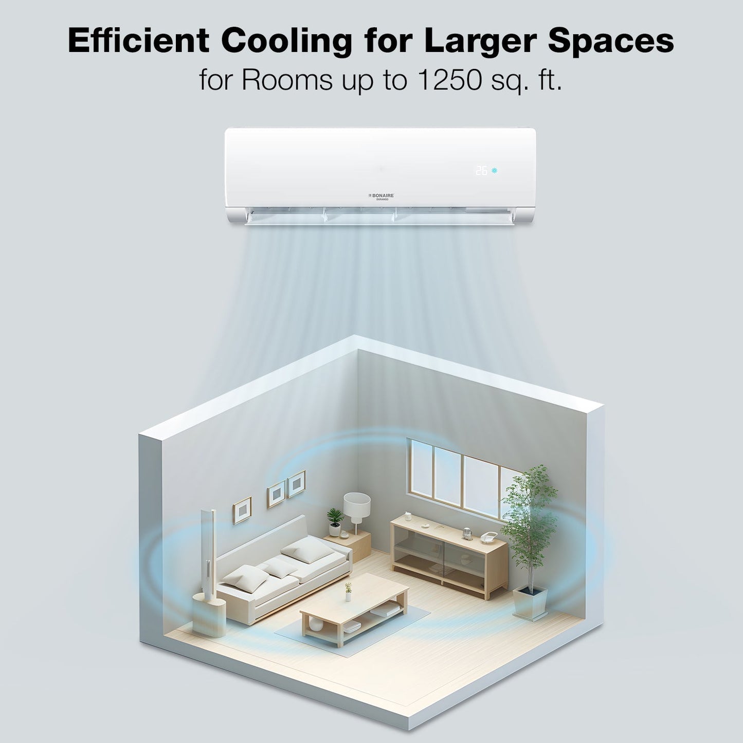 Bonaire Durango Ductless Split Air Conditioner 24000 BTU - CRC7000024O