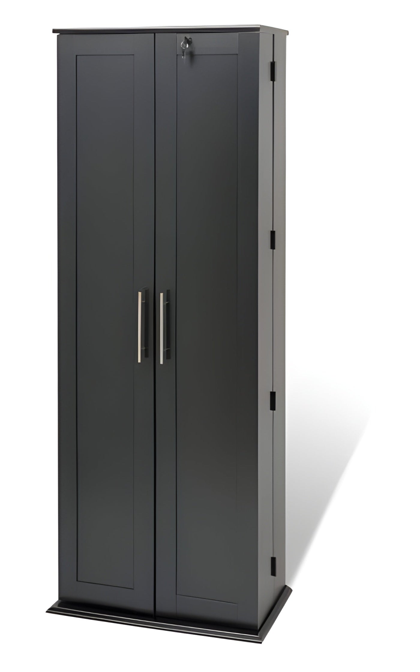Prepac Grande Locking Media Storage Cabinet with Shaker Doors - Multiple Options Available - BLS-0448-K