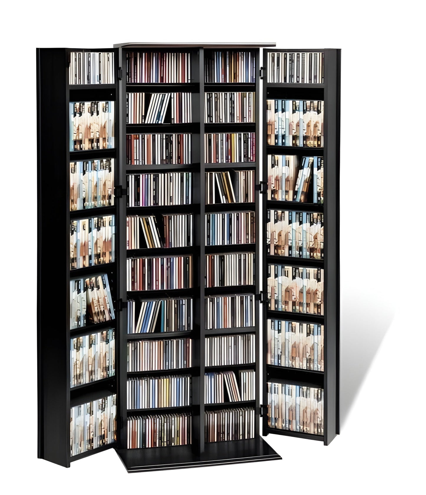 Prepac Grande Locking Media Storage Cabinet with Shaker Doors - Multiple Options Available - BLS-0448-K