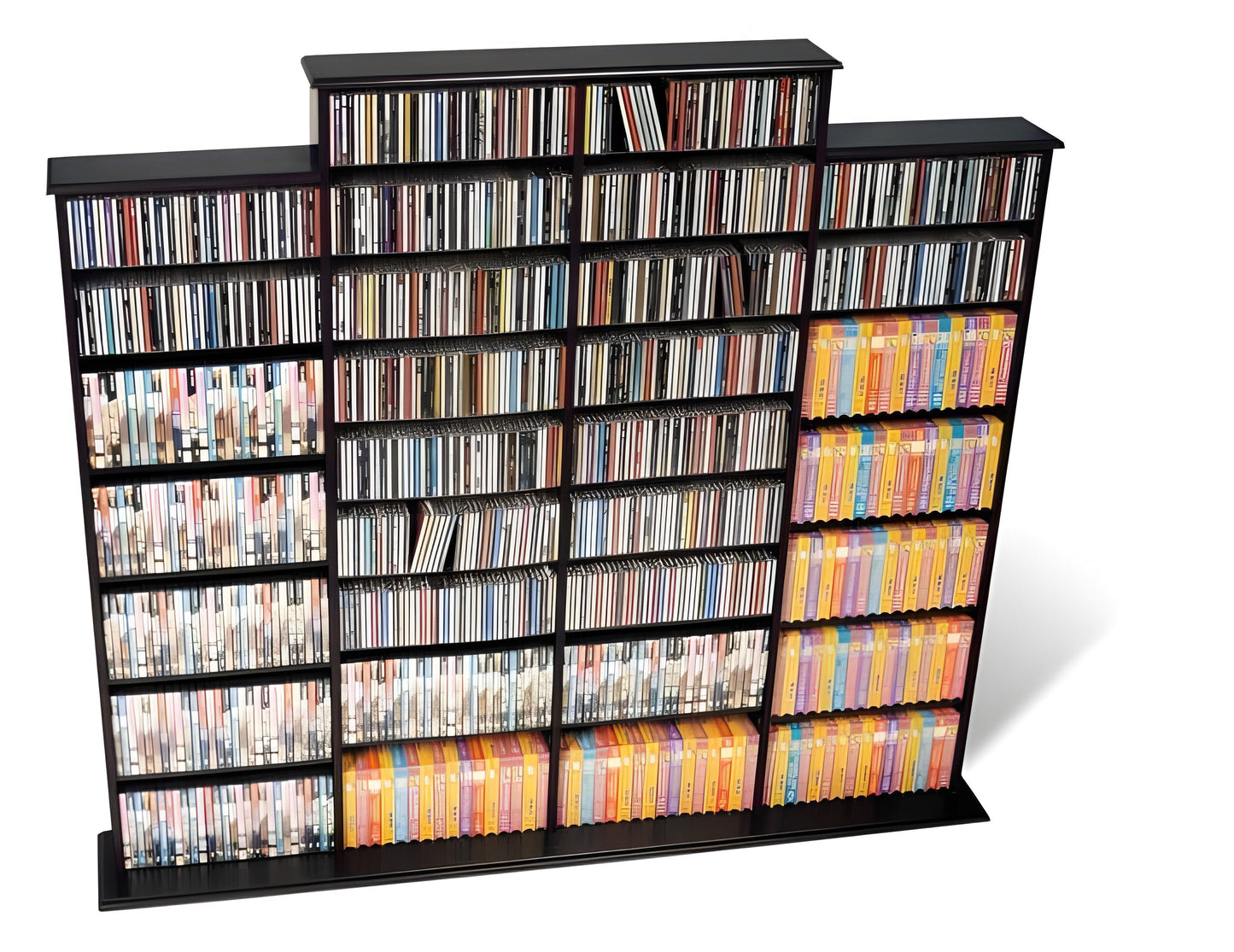Prepac Black Quad Width Wall Storage - BMA-1520-K