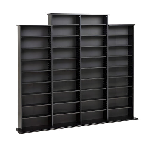 Prepac Black Quad Width Wall Storage - BMA-1520-K