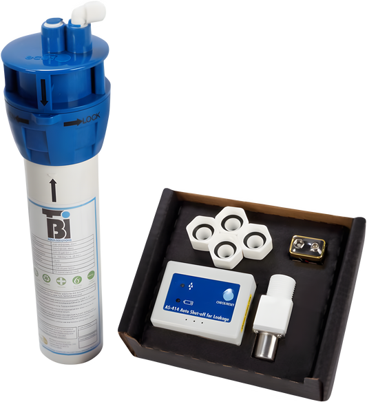 AquaNuTech Filtration Package with Filter and Leak Detector System New - FLP3000