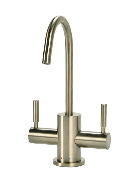 AquaNuTech Contemporary C-Spout Hot & Cold Water Filtration Faucet New - HC2400-CH