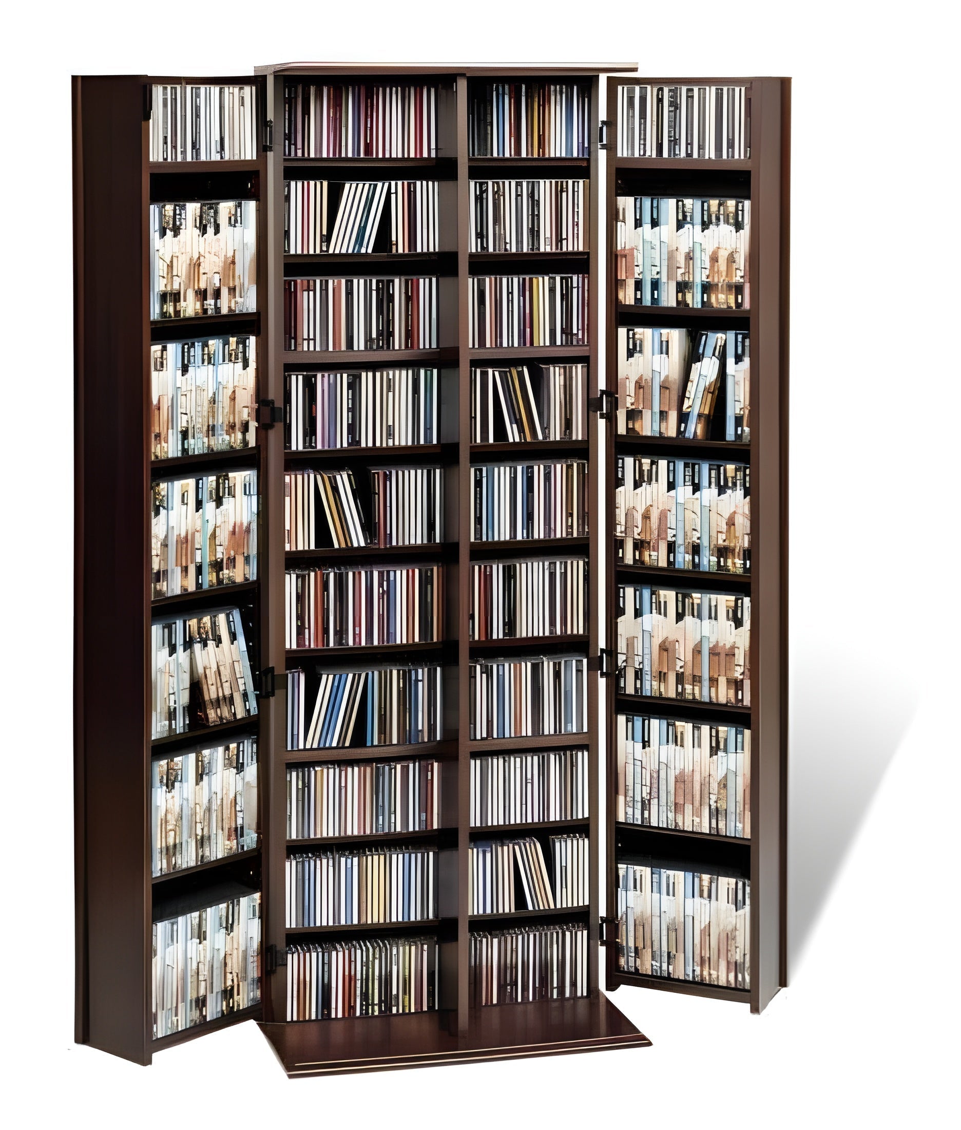 Prepac Grande Locking Media Storage Cabinet with Shaker Doors - Multiple Options Available - BLS-0448-K