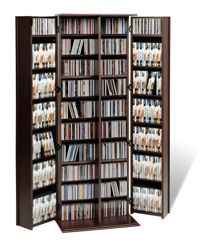 Prepac Grande Locking Media Storage Cabinet with Shaker Doors - Multiple Options Available - BLS-0448-K