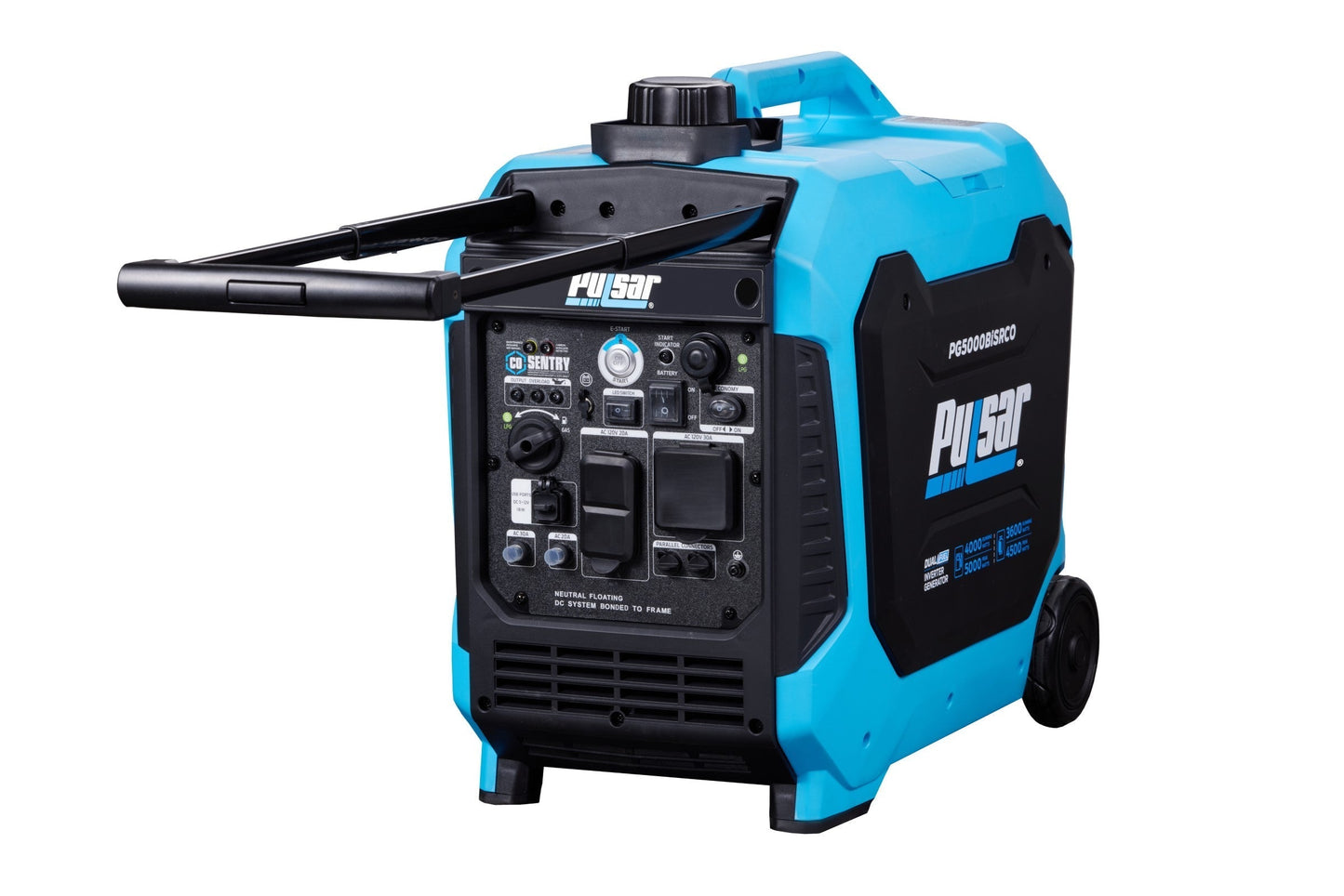 Pulsar PG5000BiSRCO 5000-Watt Dual Fuel Inverter Generator with Remote Start and CO Sentry - PowerGen USPG5000BiSRCOA&nbsp;