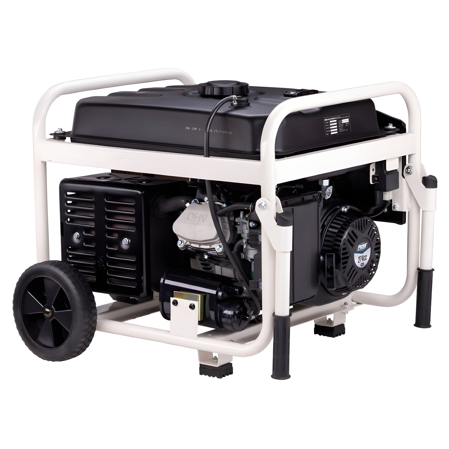 Pulsar PG6580ECO 6,580-Watt Gasoline Powered Generator with CO Shutdown Sensor - PowerGen USA - PG6580ECO