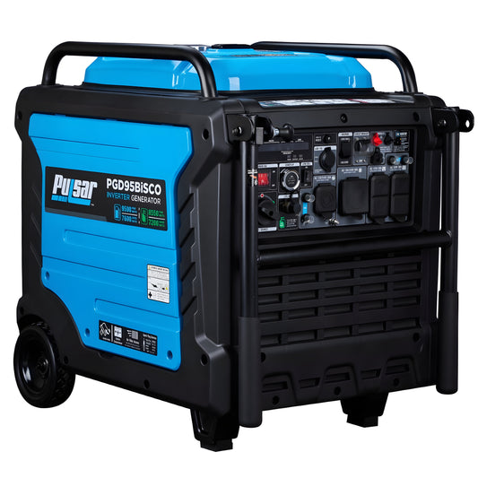 Pulsar PGD95BISCO Pulsar 9,500 Watt Super Quiet Dual Fuel Inverter Generator with CO Alert and Remote Start - PowerGen USA - PGD95BISCO