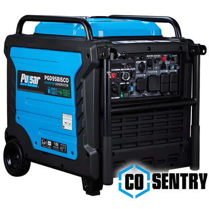 Pulsar PGD95BISCO Pulsar 9,500 Watt Super Quiet Dual Fuel Inverter Generator with CO Alert and Remote Start - PowerGen USA - PGD95BISCO