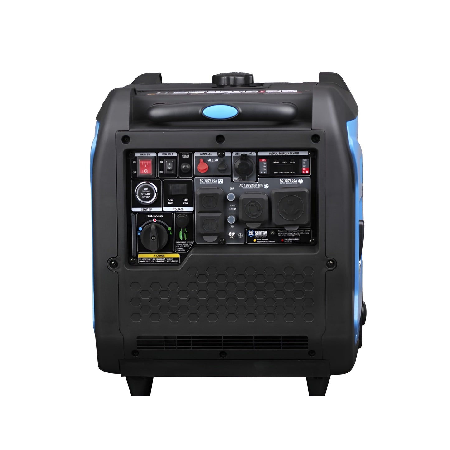 Pulsar PGDA70BISCO 7,250-Watt Super Quiet Dual-Fuel Inverter Generator with CO Alert and Remote Start - PowerGen USA - PGDA70BISCO