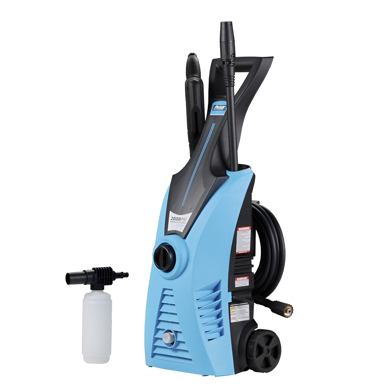 Pulsar PWE2001V 2,000 PSI 1.6 GPM Electric Pressure Washer with Soap Bottle - PowerGen USA - PWE2001V