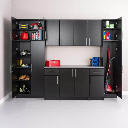 Prepac Elite 112" 9 Piece Storage Cabinet Set A - Available in 2 Colors - BRSX-1010-9M