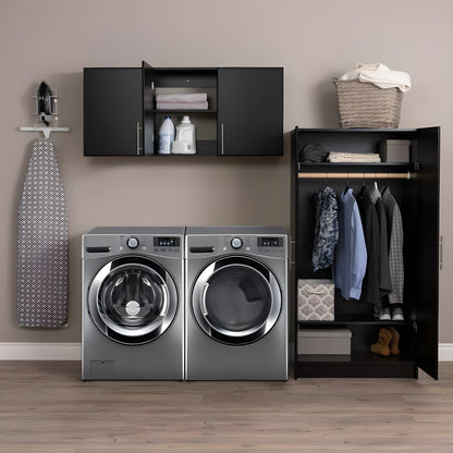 Prepac Elite 86" 2 Piece Storage Cabinet Set E - Available in 3 Colors - BRSX-1014-2M
