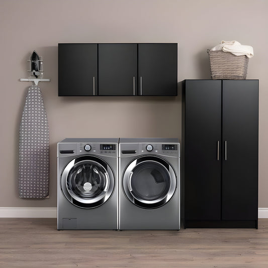 Prepac Elite 86" 2 Piece Storage Cabinet Set E - Available in 3 Colors - BRSX-1014-2M