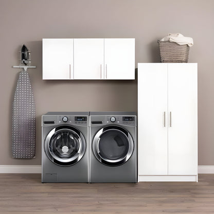 Prepac Elite 86" 2 Piece Storage Cabinet Set E - Available in 3 Colors - BRSX-1014-2M