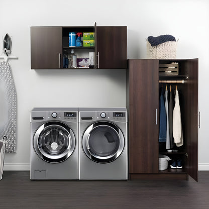 Prepac Elite 86" 2 Piece Storage Cabinet Set E - Available in 3 Colors - BRSX-1014-2M