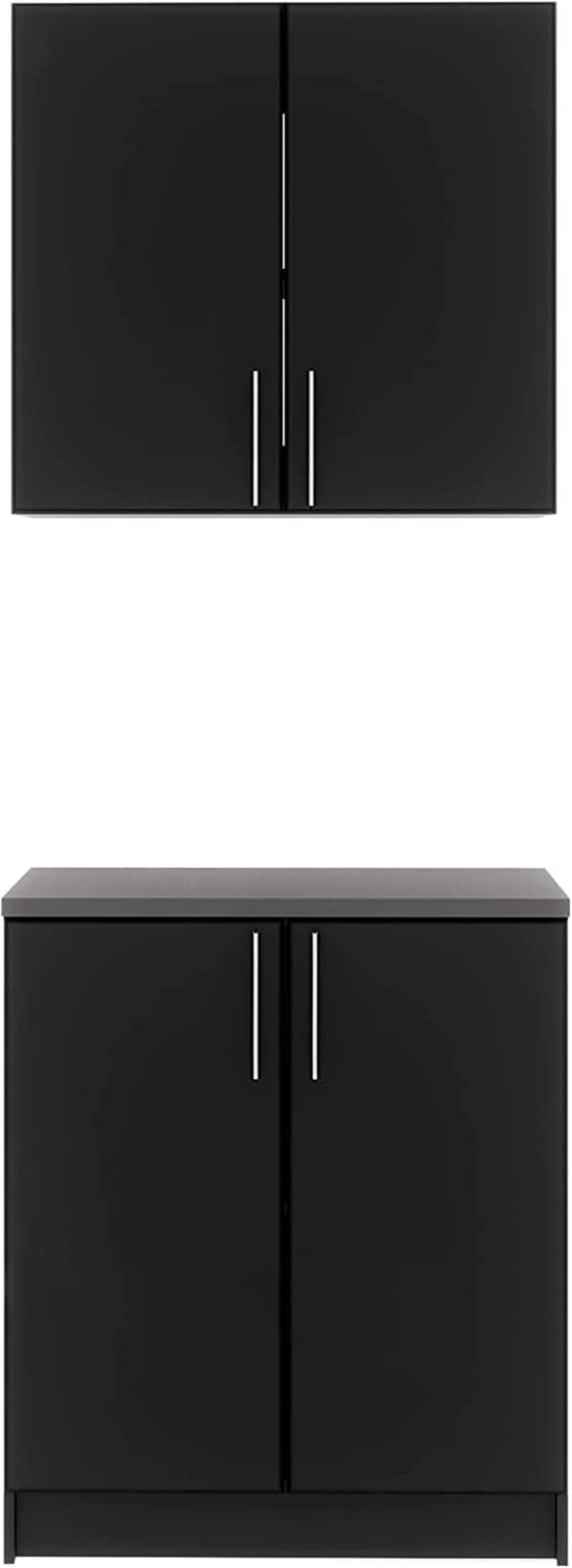 Prepac Elite 2 Piece Storage Set H - Available in 2 Colors - BRSX-1017-2M