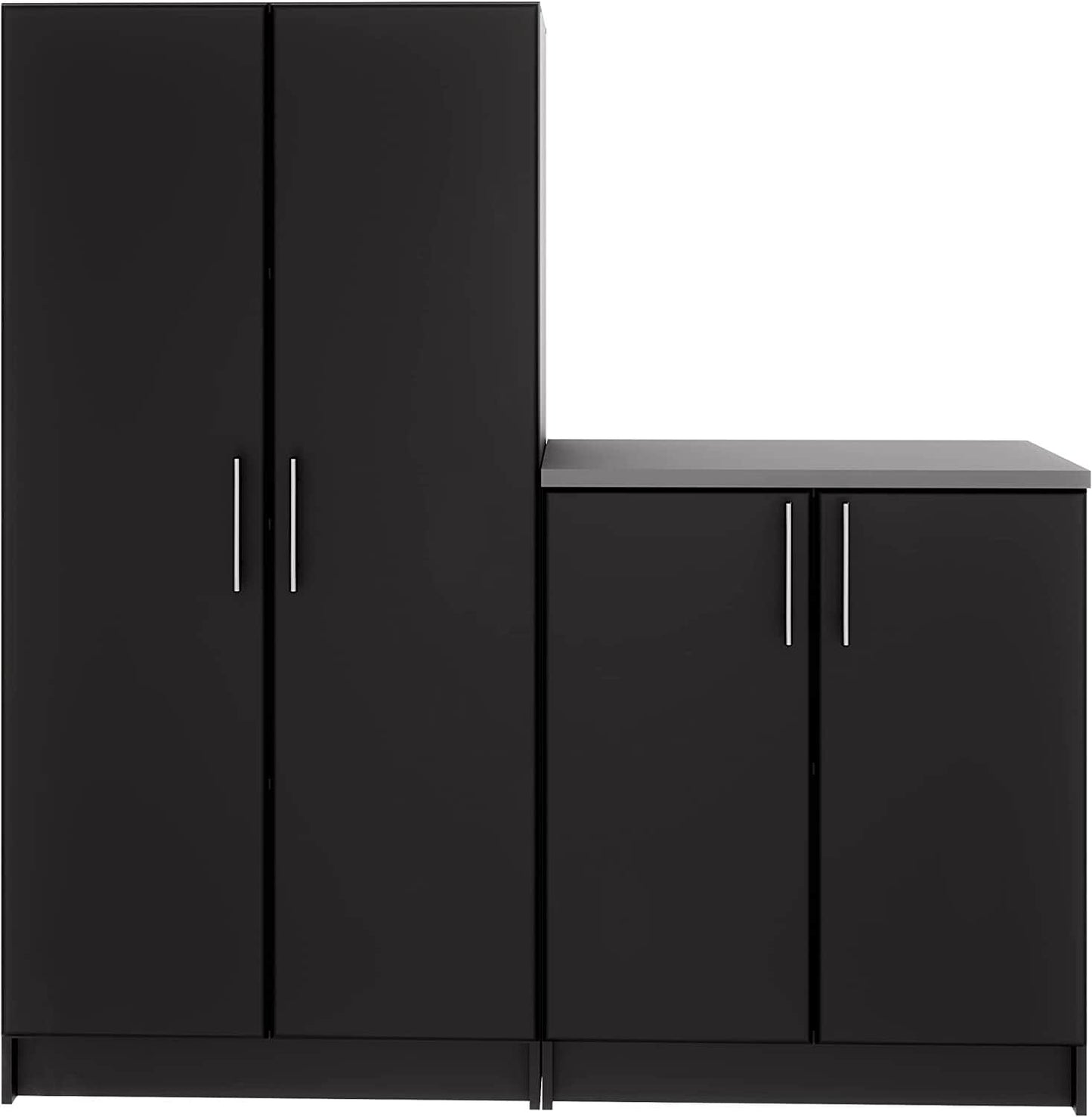 Prepac Elite 2 Piece Storage Set J - Available in 2 Colors - BRSX-1019-2M