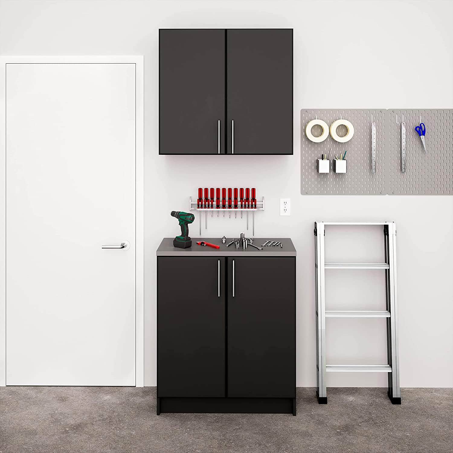 Prepac Elite 2 Piece Storage Set H - Available in 2 Colors - BRSX-1017-2M