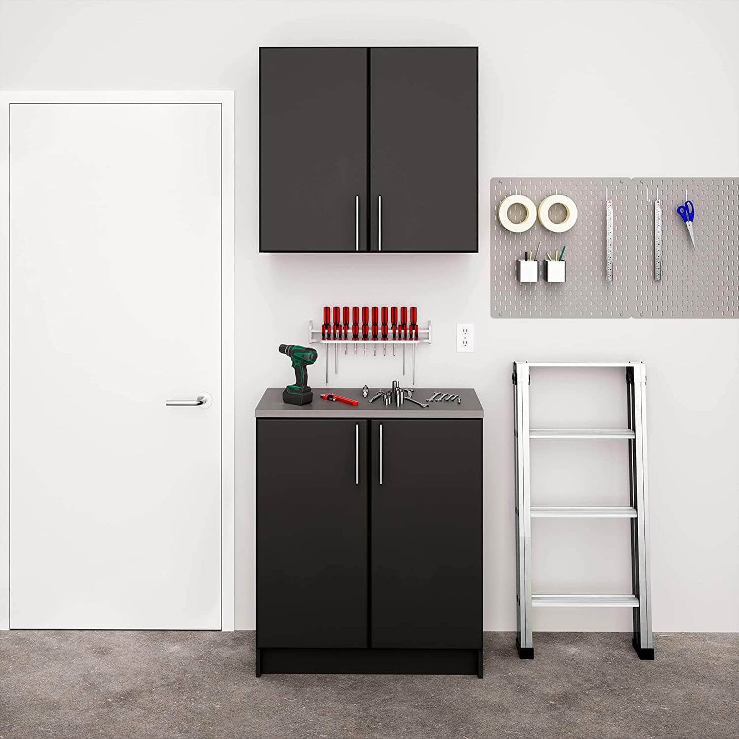 Prepac Elite 2 Piece Storage Set H - Available in 2 Colors - BRSX-1017-2M