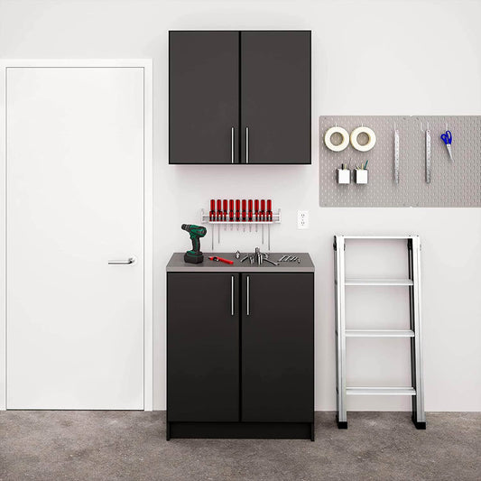 Prepac Elite 2 Piece Storage Set H - Available in 2 Colors - BRSX-1017-2M