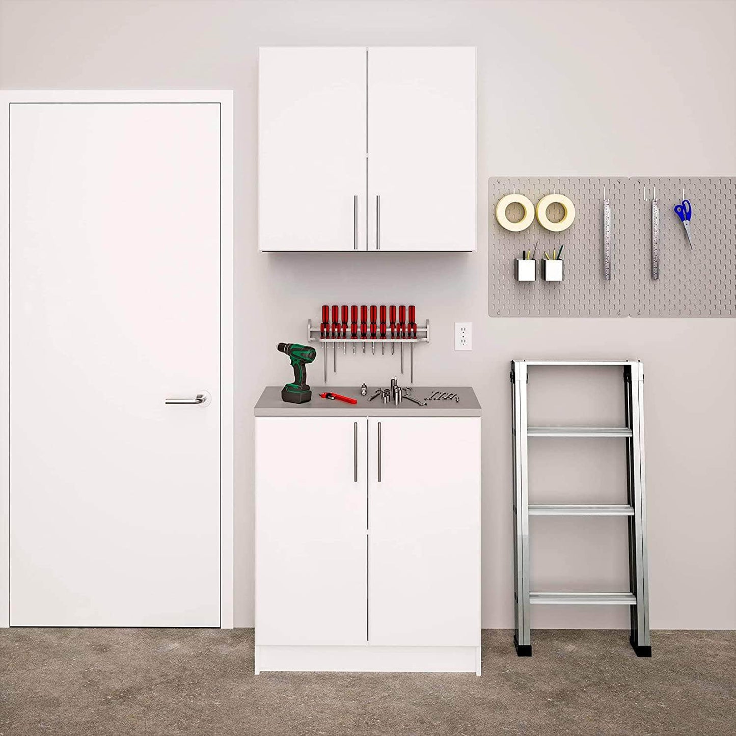Prepac Elite 2 Piece Storage Set H - Available in 2 Colors - BRSX-1017-2M