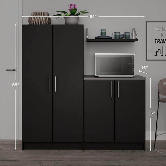 Prepac Elite 2 Piece Storage Set J - Available in 2 Colors - BRSX-1019-2M