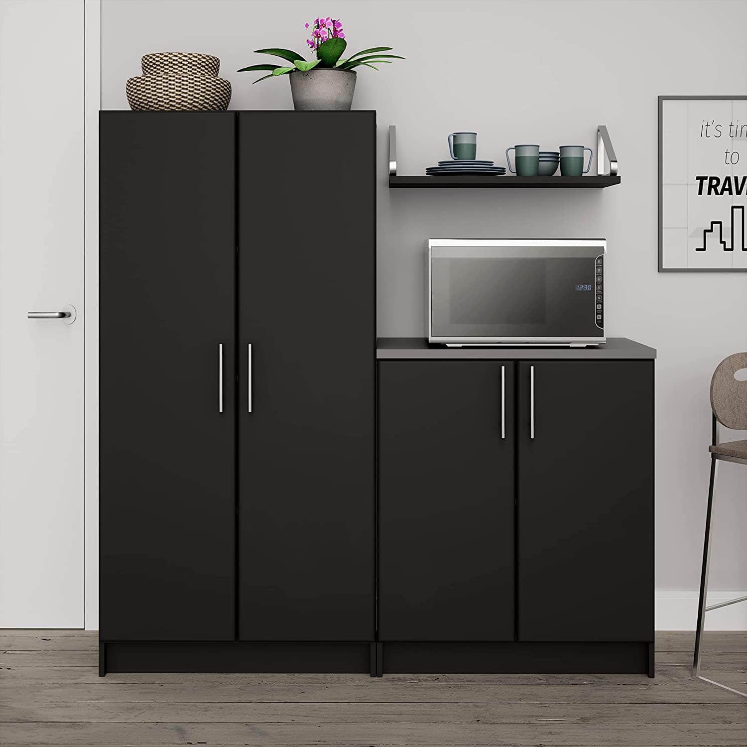 Prepac Elite 2 Piece Storage Set J - Available in 2 Colors - BRSX-1019-2M