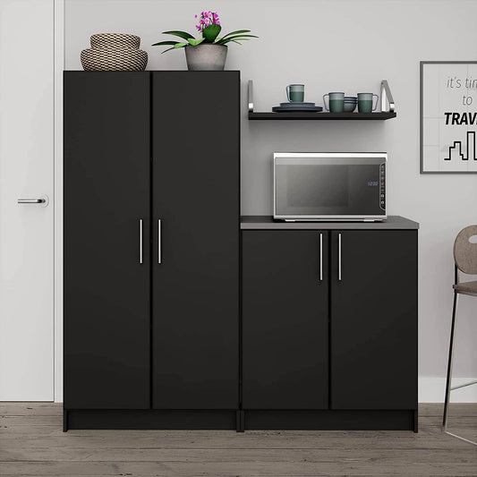 Prepac Elite 2 Piece Storage Set J - Available in 2 Colors - BRSX-1019-2M