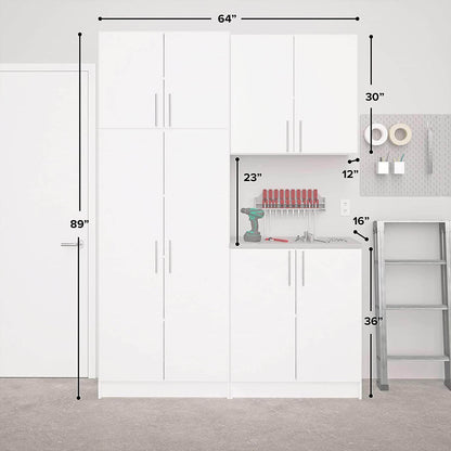 Prepac Elite 4 Piece Storage Set F - Available in 2 Colors - BRSX-1015-4M