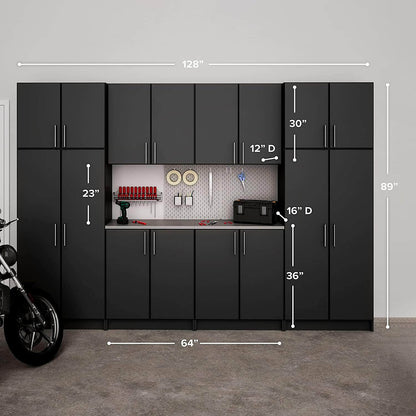 Prepac Elite 8 Piece Storage Set G - Available in 2 Colors - BRSX-1016-8M