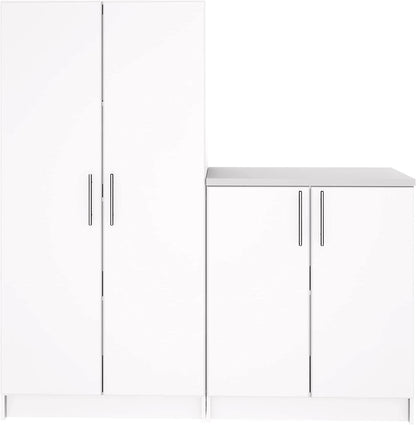 Prepac Elite 2 Piece Storage Set J - Available in 2 Colors - BRSX-1019-2M