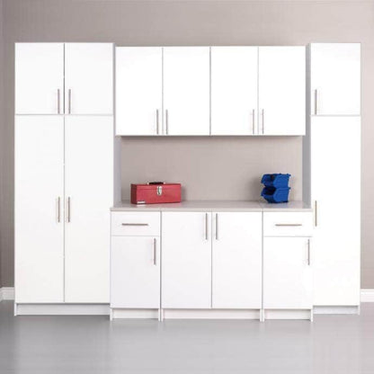 Prepac Elite 112" 9 Piece Storage Cabinet Set A - Available in 2 Colors - BRSX-1010-9M