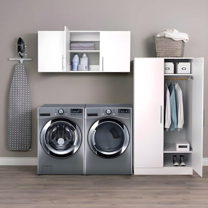 Prepac Elite 86" 2 Piece Storage Cabinet Set E - Available in 3 Colors - BRSX-1014-2M