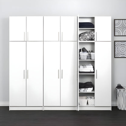 Prepac Elite 96" 6 Piece Storage Cabinet Set D - Available in 4 Colors - BRSX-1013-6M