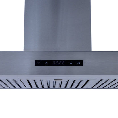 Proline Wall Mount Range Hood - 550 CFM | Stainless Steel | Energy-Efficient | Elite Dream Home - PLSW 755F