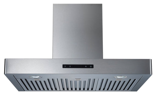 Proline Wall Mount Range Hood - 550 CFM | Stainless Steel | Energy-Efficient | Elite Dream Home - PLSW 755F