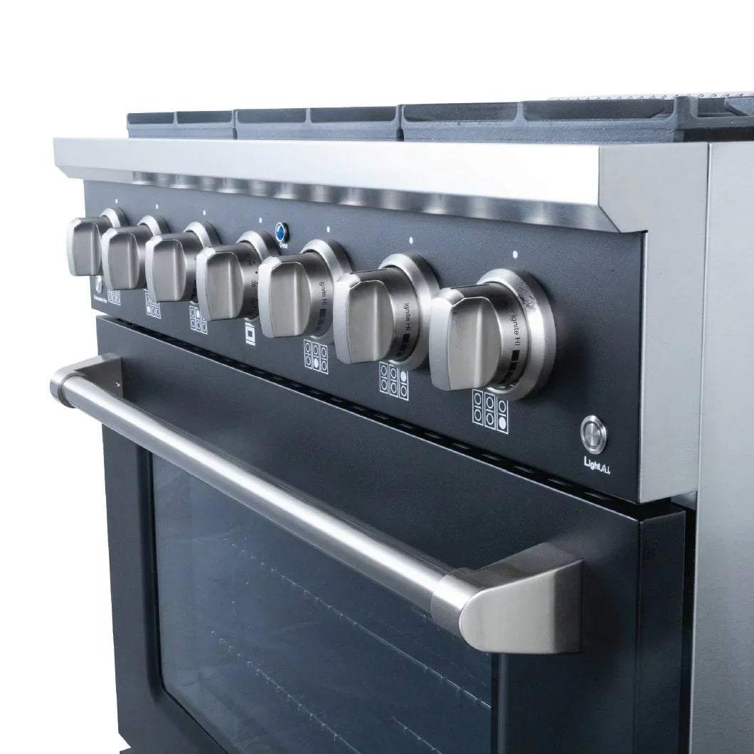 ProLine Dual Fuel Kitchen Range, 15,000 BTUs - PLSR 30GE