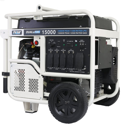 Pulsar PG15KVTWB-15,000W Dual Fuel Portable Generator PowerGen USA - PG15KVTWB