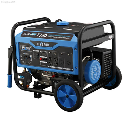 Pulsar PG7750B- Dual Fuel Generator with Switch & Go Capability - PowerGen USA - PG7750B