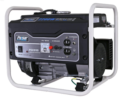 Pulsar PG2200R-2200W Generator RATED 1600W Carb Approved - PowerGen USA - PG2200R