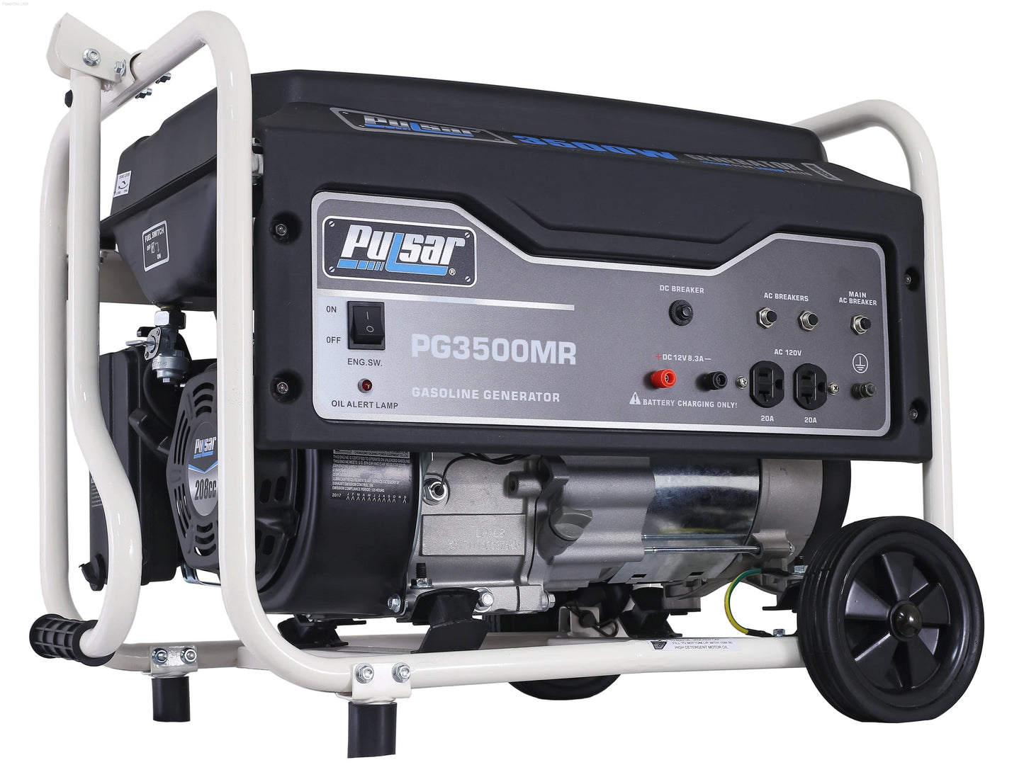 Pulsar PG3500MR-3500W Generator RATED 3000W - PowerGen USA - PG3500MR