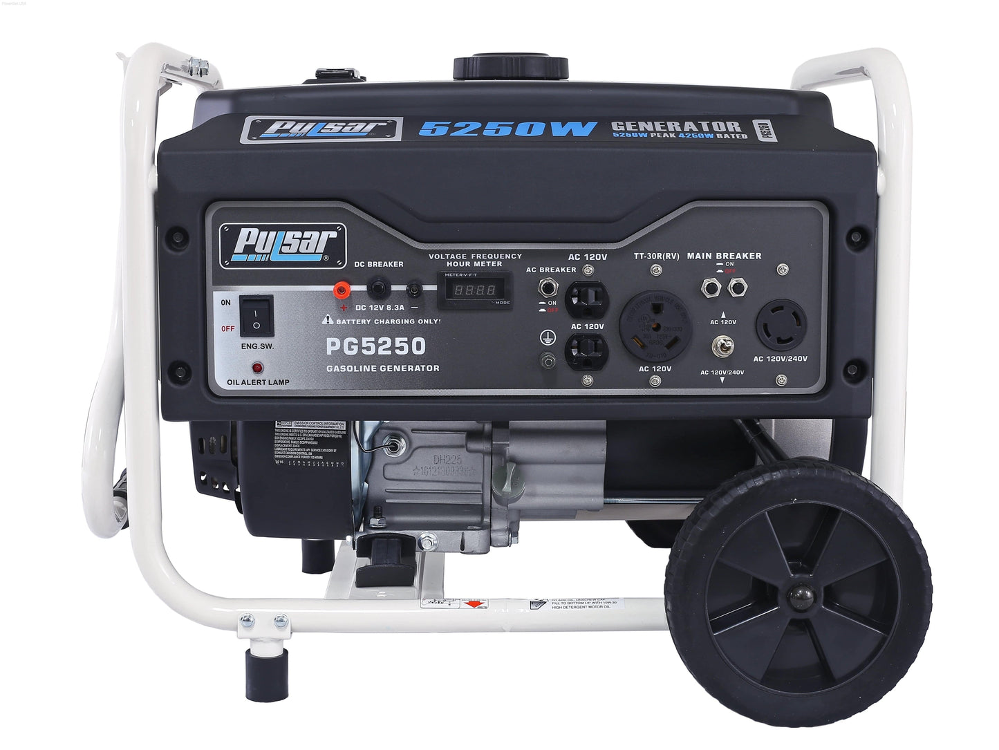 Pulsar PG5250-5250W Generator RATED 4250W - PowerGen USA - PG5250