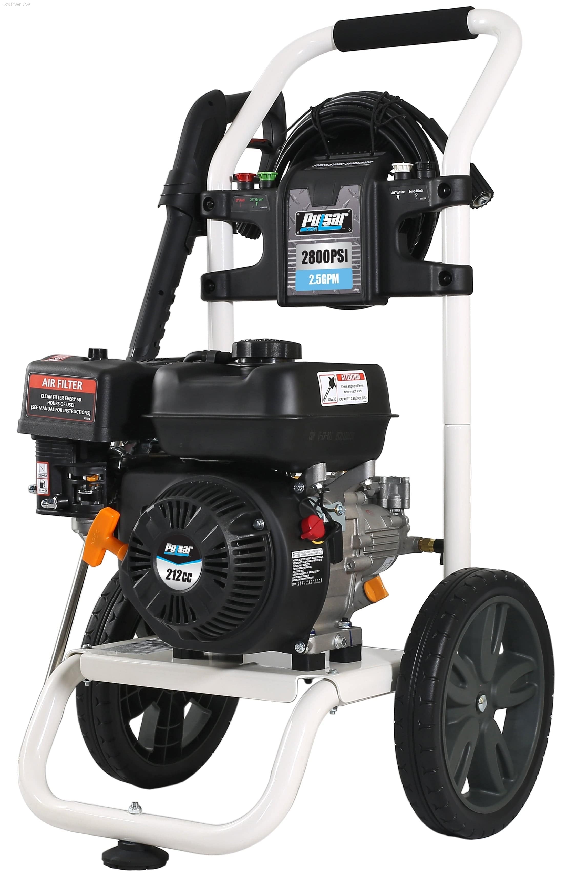 Pulsar W2800H-2800 max Gas-Powered Pressure Washer - PowerGen USA - W2800H