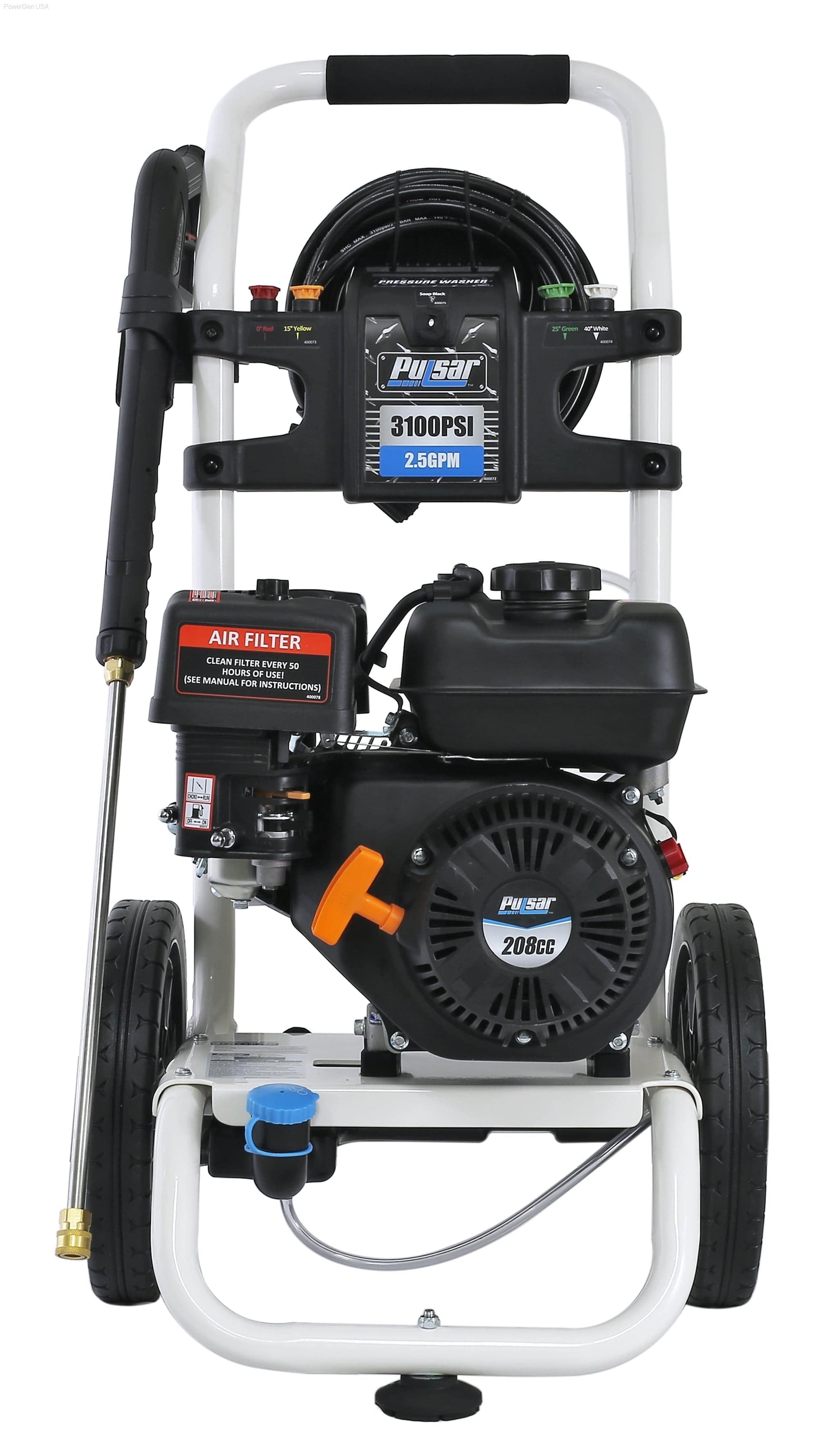 Pulsar W31H19 -3100 PSI Gas-Powered Pressure Washer - PowerGen USA - W31H19