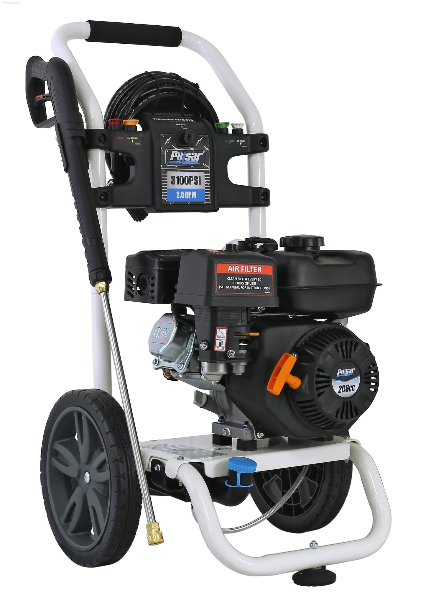 Pulsar W31H19 -3100 PSI Gas-Powered Pressure Washer - PowerGen USA - W31H19
